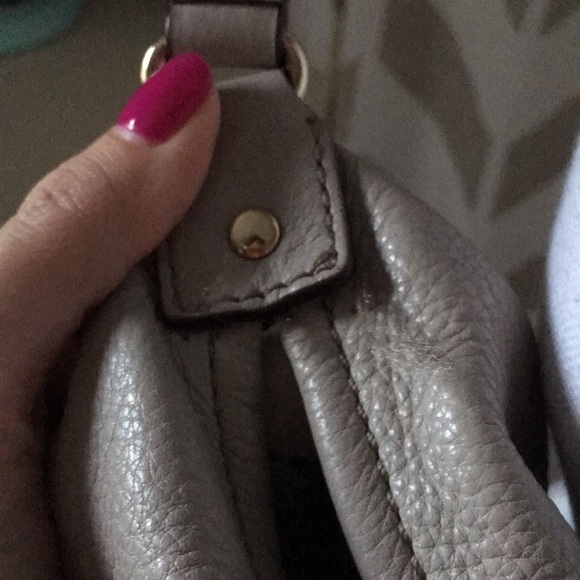 Cream Kate Spade ♠️ Pebbled Leather Crossbody - Picture 8 of 8